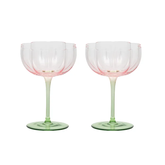 Lotti Set of 2 Tulip Cocktail Glass