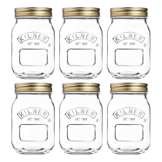 Kilner 500ml Preserve Jar S/6