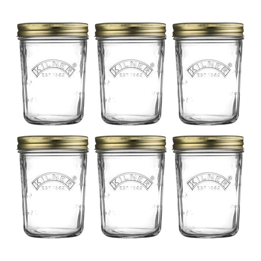 Kilner Wide Mouth Preserve S/6 350ml