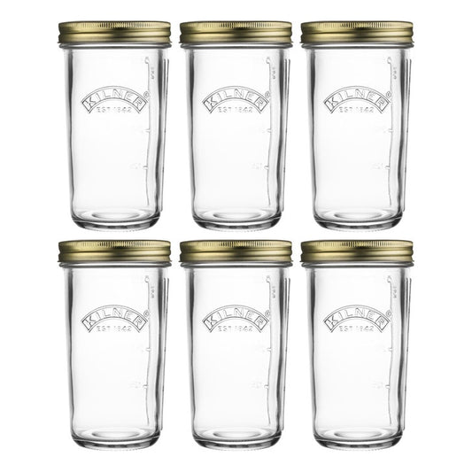 Kilner Wide Mouth Preserve S/6 500ml