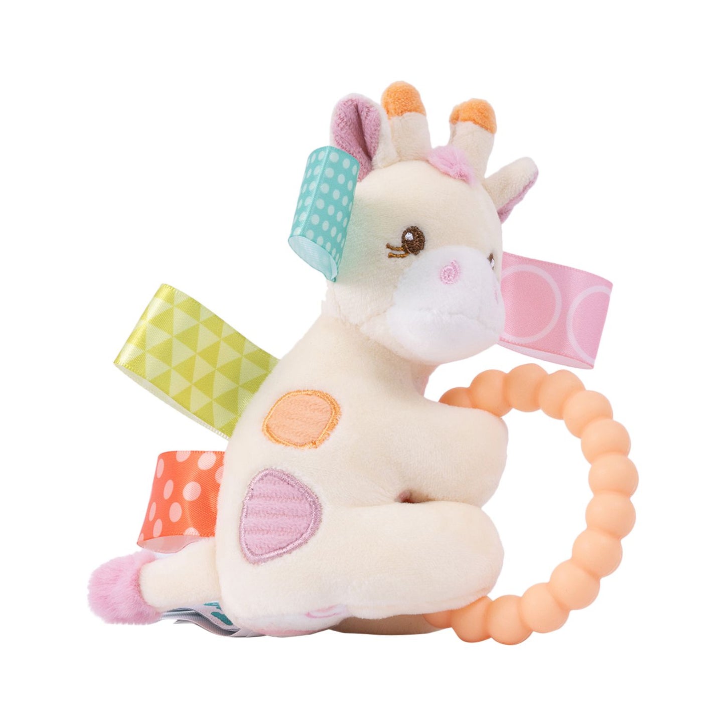 Mary Meyer Taggies Tilly Giraffe Teether Rattle