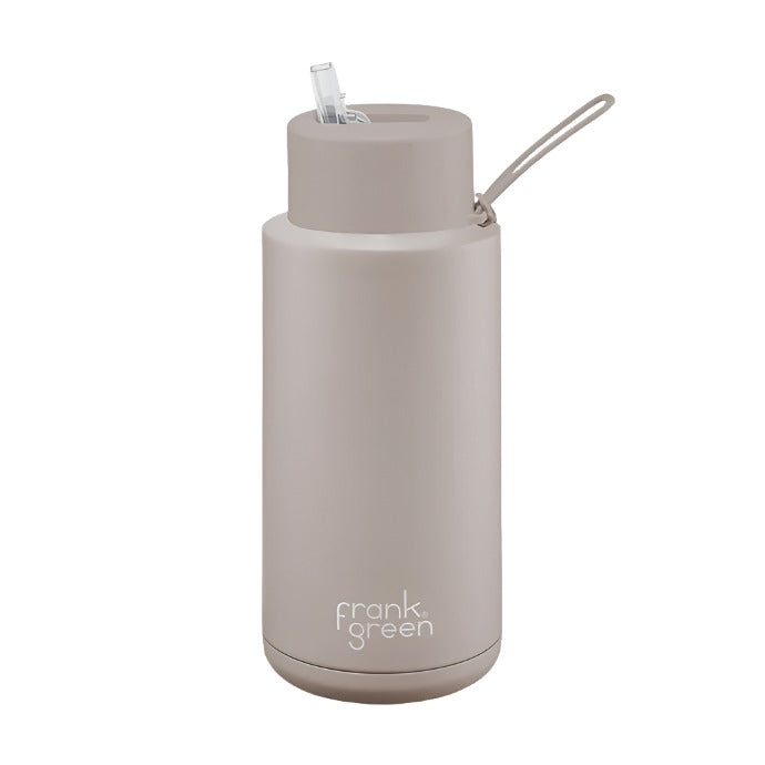 Frank Green Stainless Steel Reusable Ceramic Bottle 34oz