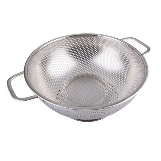 Appetito Stainless Steel Perforated Colander 25.5 cm