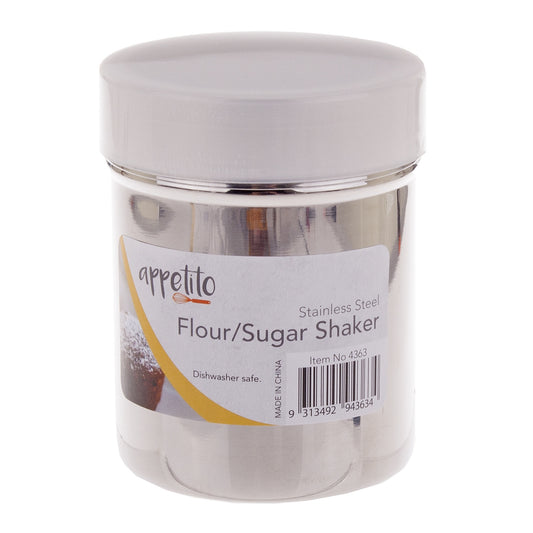 Appetito Stainless Steel Flour/Sugar Shaker