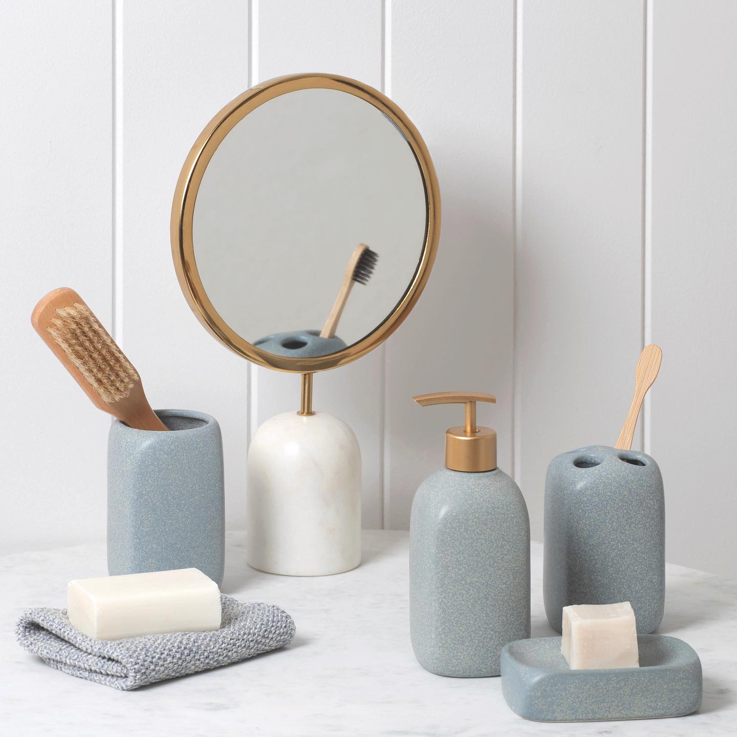 Morgan S/4 Ceramic Bathroom Accessories