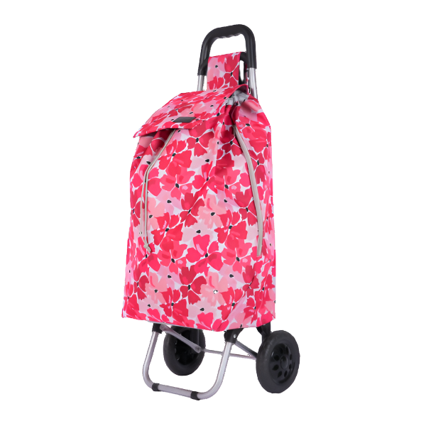 Sachi Shopping Trolley - Red Poppies