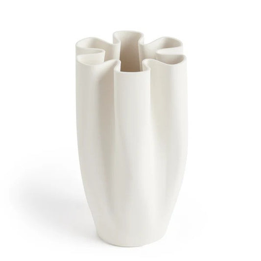 Aurora White Vase  Large 32cm