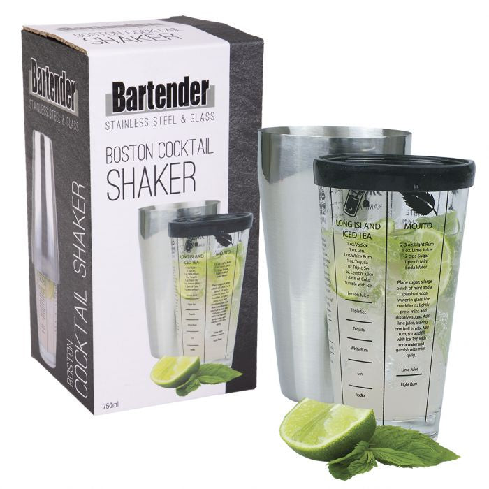 Boston Cocktail Shaker - 750ml