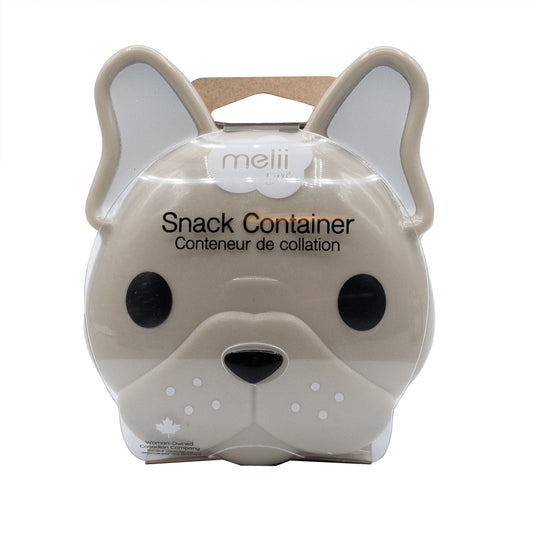 Melii Luxe Snack Container (Bulldog)