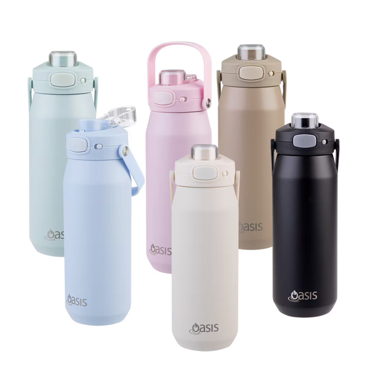 Oasis Capri Drink Bottle with Quick Release Lid 750ml