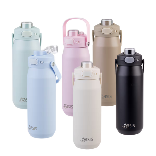 Oasis Capri Drink Bottle with Quick Release Lid 750ml