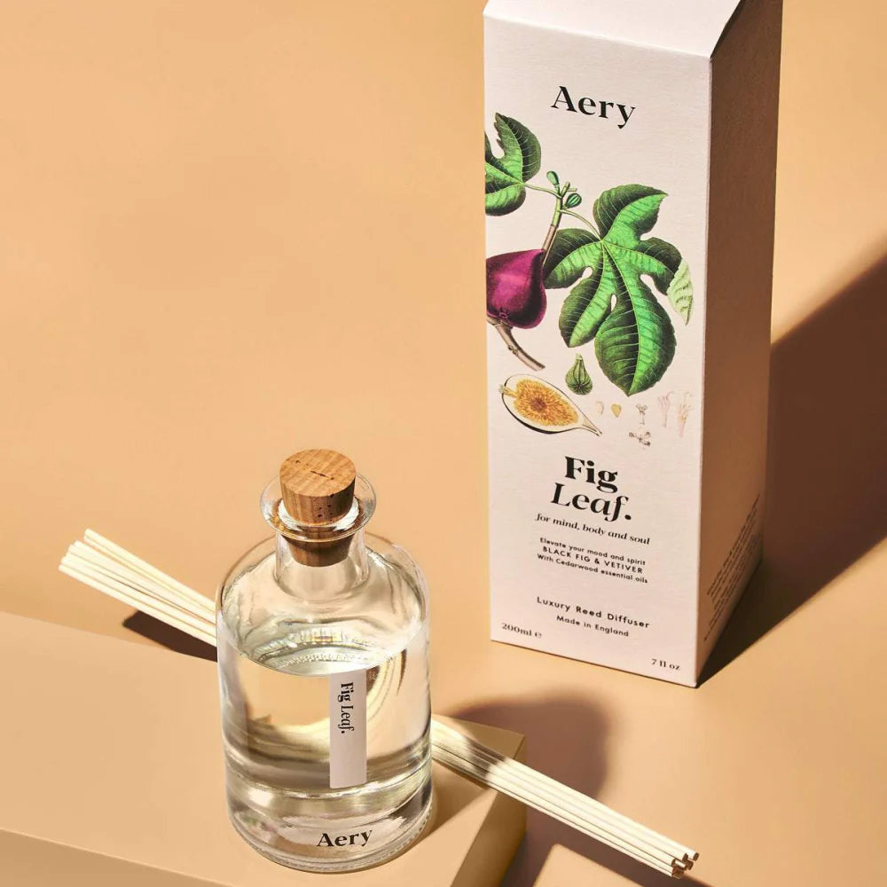 Aery Living: Botanical 200ml Reed Diffuser - Fig Leaf