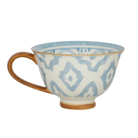 Aleah Ceramic Jumbo Teacup Blue