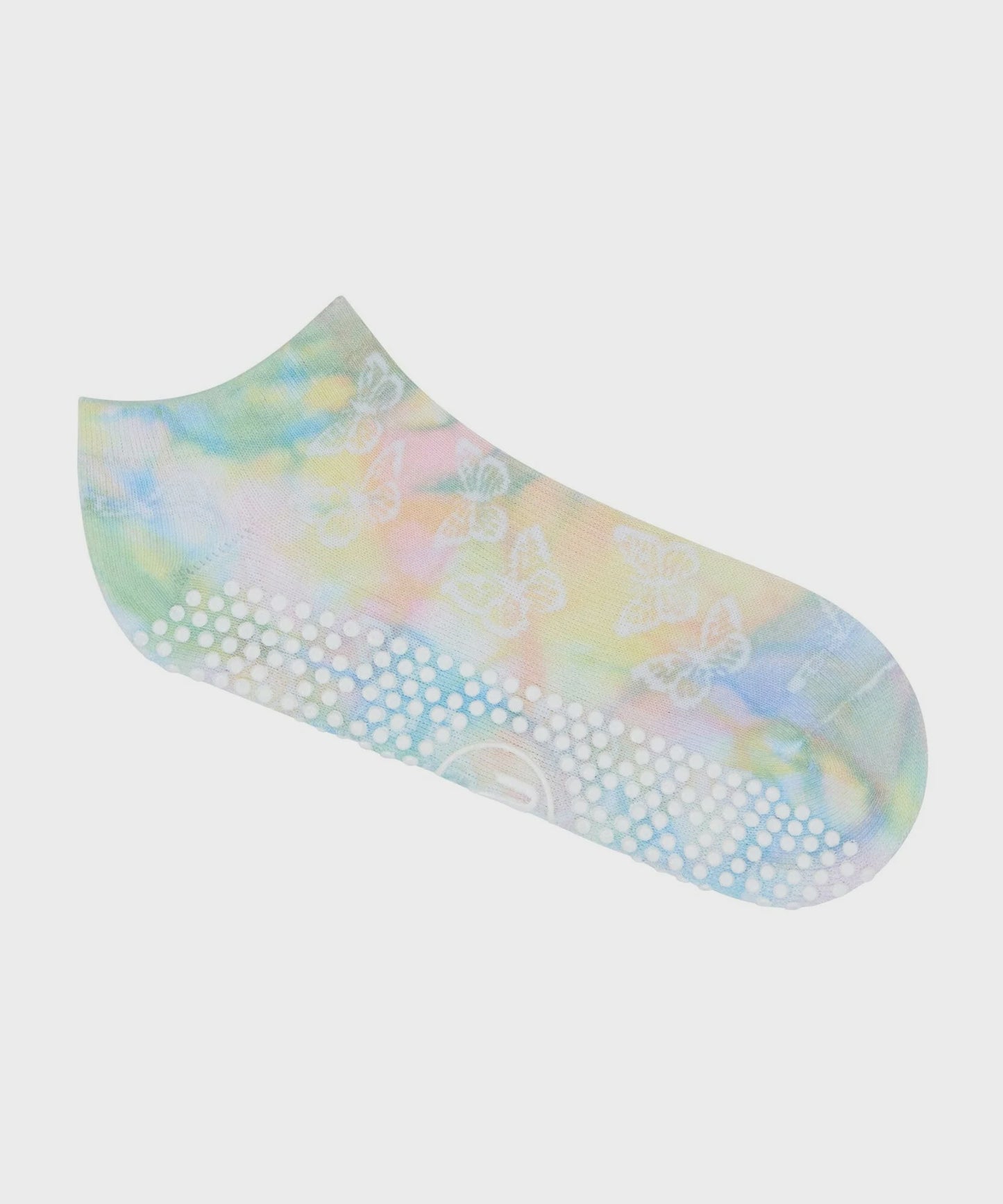 Classic Low Rise Grip Socks - Social Butterfly