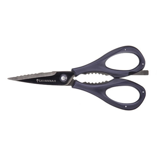 Savannah Black Titanium Premium Shears 24x7cm