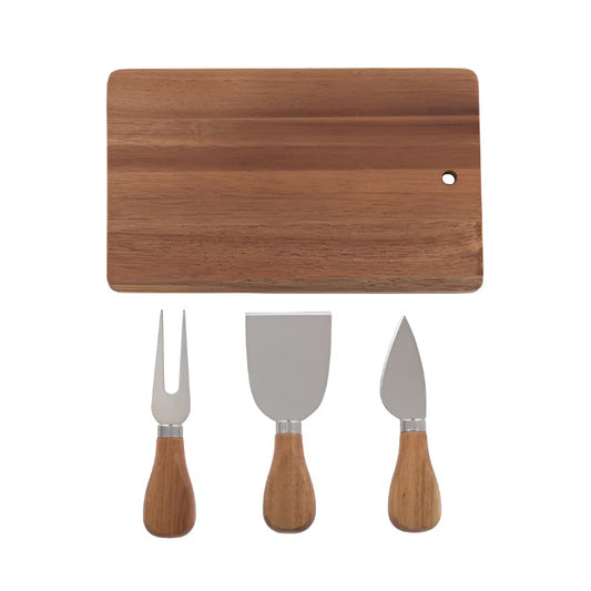 Cheese Board S/4 Gift Set