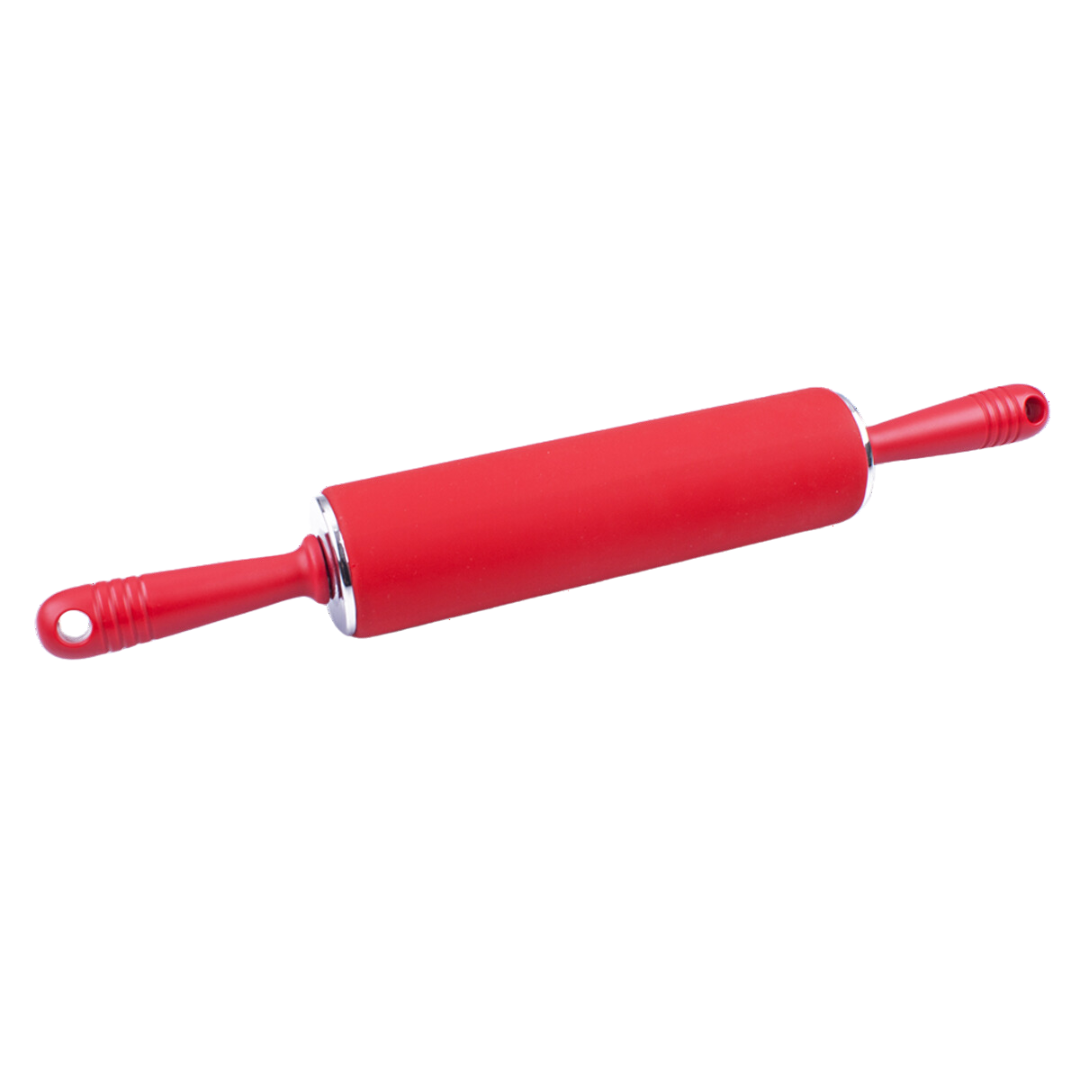 Silicone Rolling Pin Red