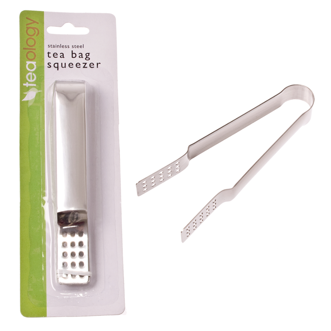 Teaology Stainless Steel Tea Bag Squeezer – Flat