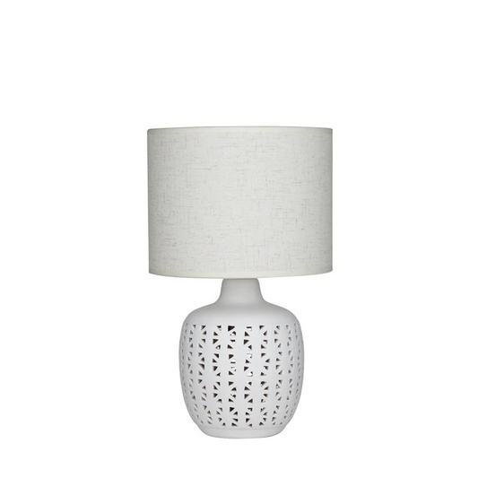 Asha Table Lamp - White
