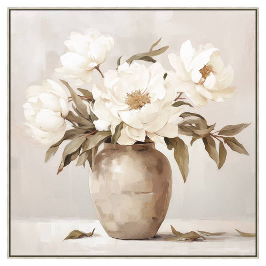 Magnolia Vase Canvas A