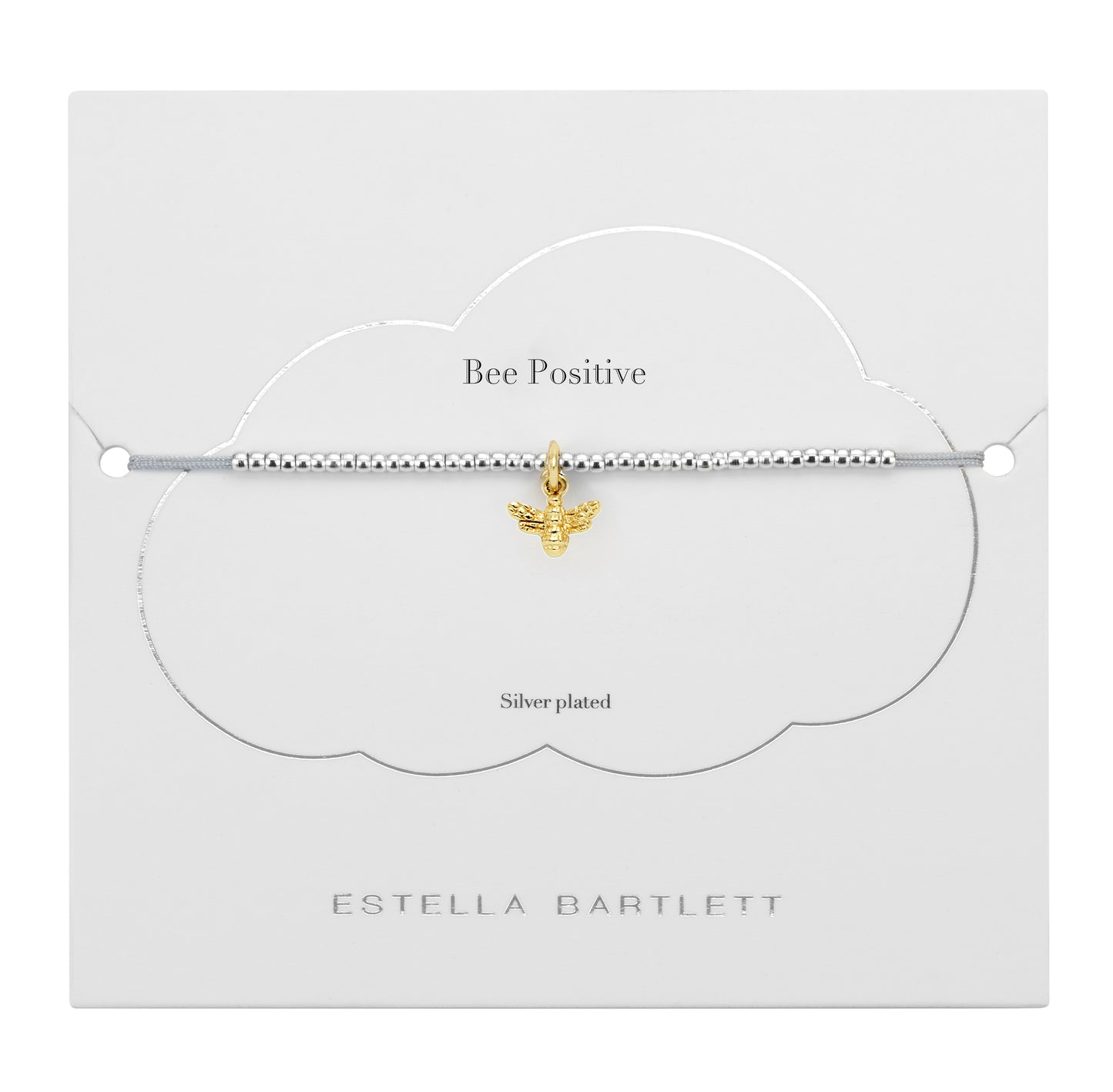 Laila Bee Bracelet - Silver Plated