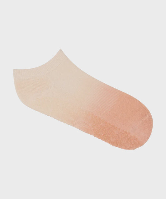 Classic Low Rise Grip Socks - Fade Coral