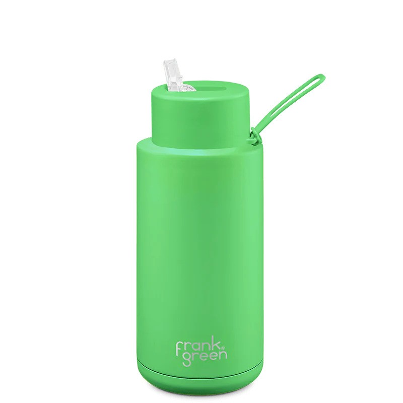 Frank Green Stainless Steel Reusable Ceramic Bottle 34oz