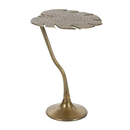 Heredia Metal Side Table Gold