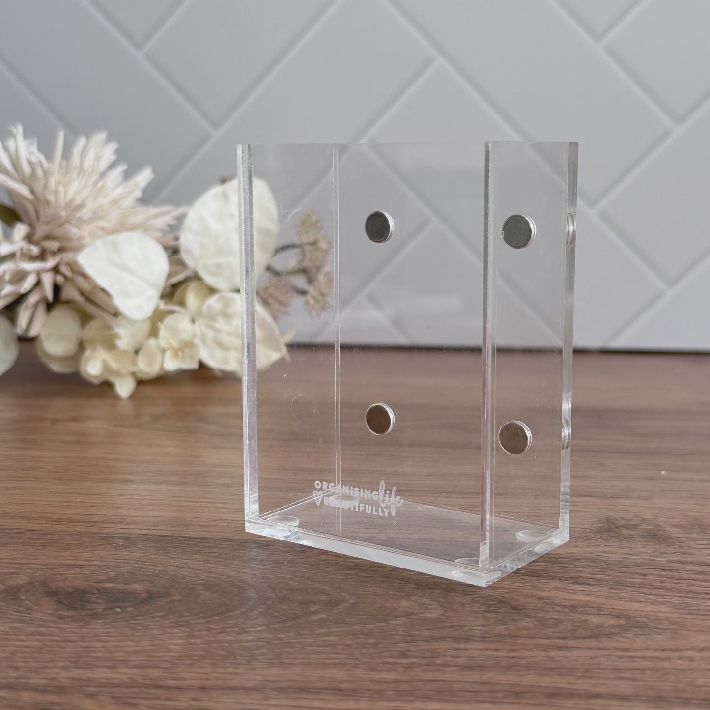 Acrylic Magnetic Marker Holder