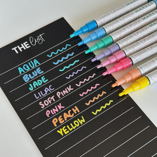 Liquid Chalk Markers - 8 Markers