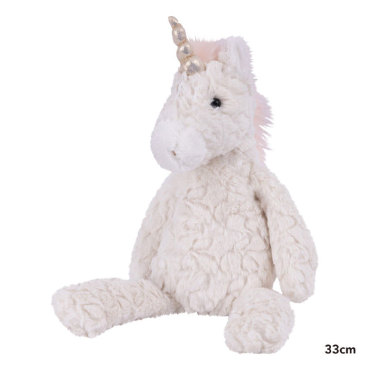 Mary Meyer Marshmallow Animal Cream Unicorn 33cm