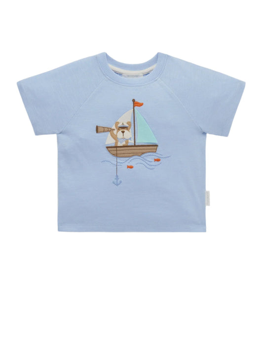 Voyager Relaxed Tee - Surf