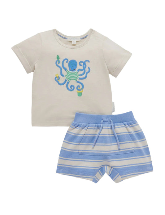 Octopus Short and Tee Set