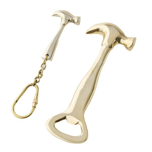 Hammer Club Bottle Opener & Keyring Set