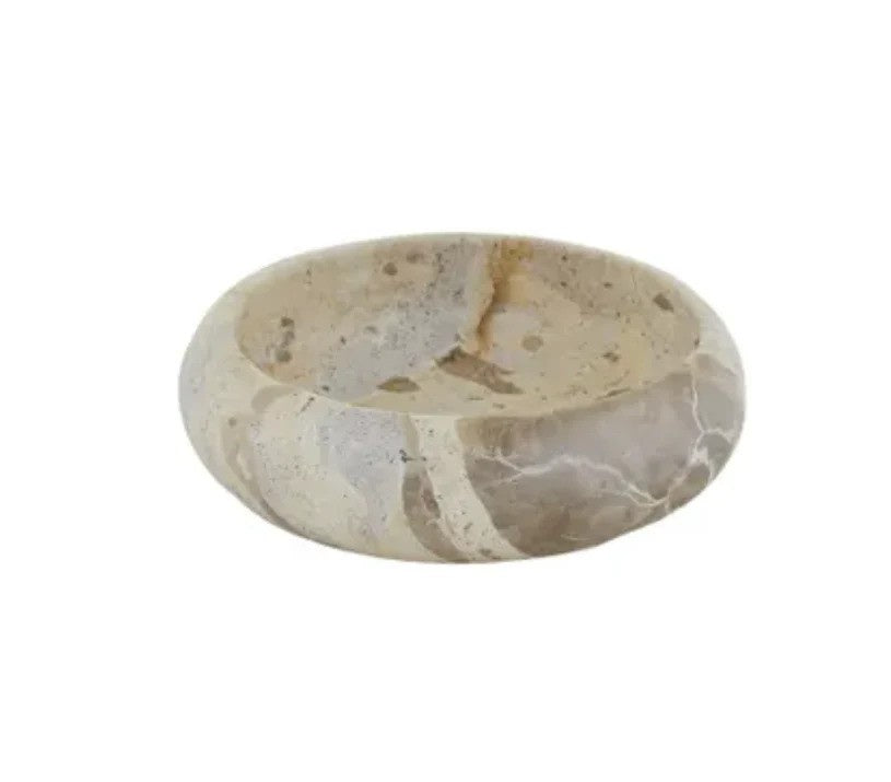 Xena Marble Bowl Taupe