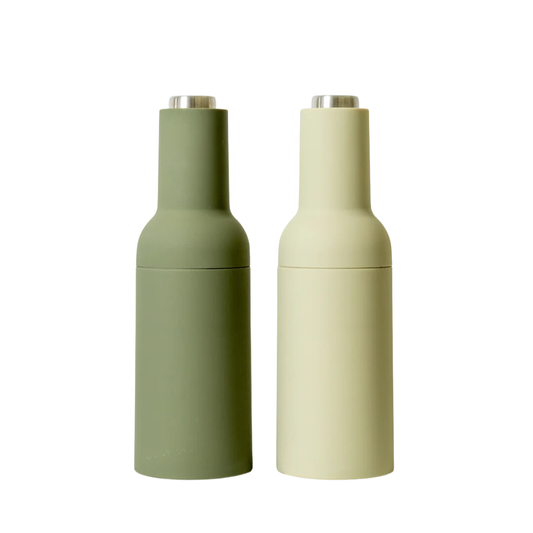 Thea Automatic Salt & Pepper Grinder - Moss & Sage