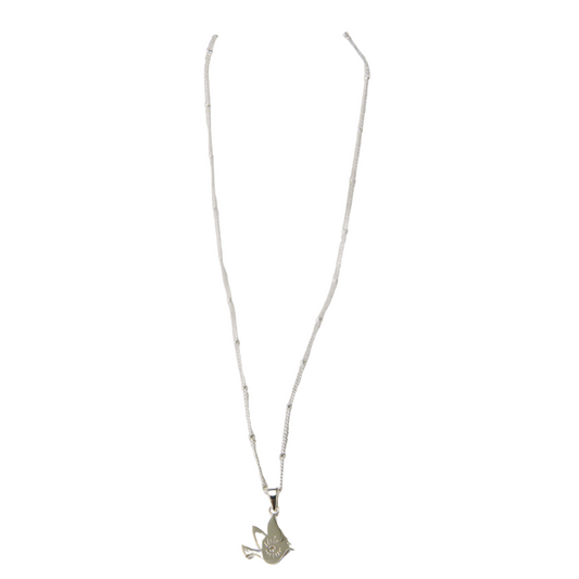 Peacebird Necklace - Silver