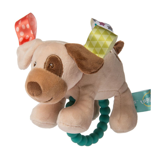 Mary Meyers Taggies Buddy Dog Teether Rattle