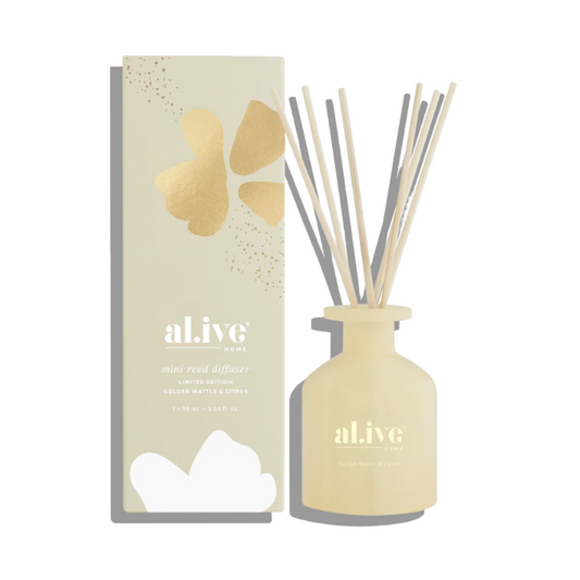 Mini Reed Diffuser - Golden wattle & Citrus