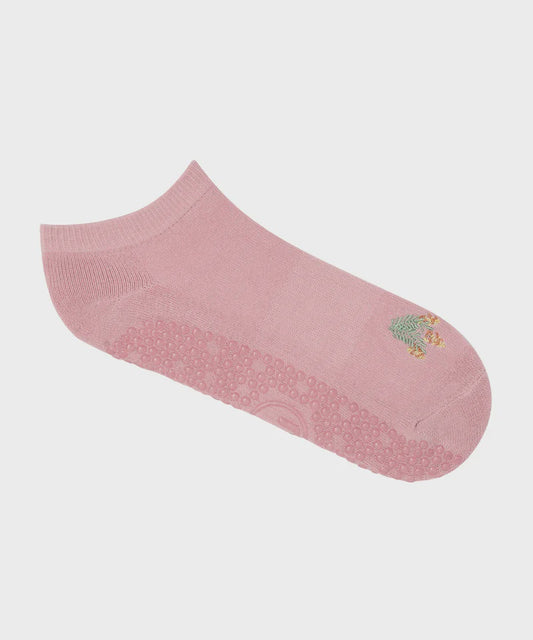 Classic Low Rise Grip Socks - Wattle Blossom