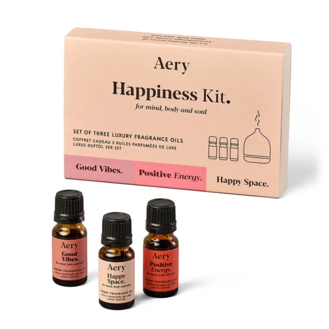 Aromatherapy 10ml Fragrance Oil Set (3) - Happiness Kit