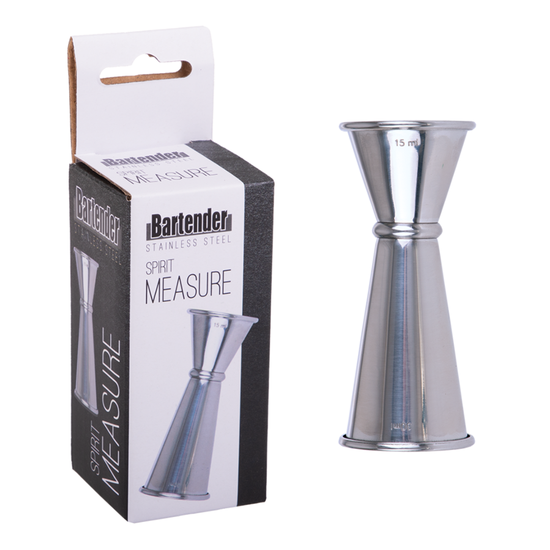 Stainless Steel Spirit Measure 15/30ml