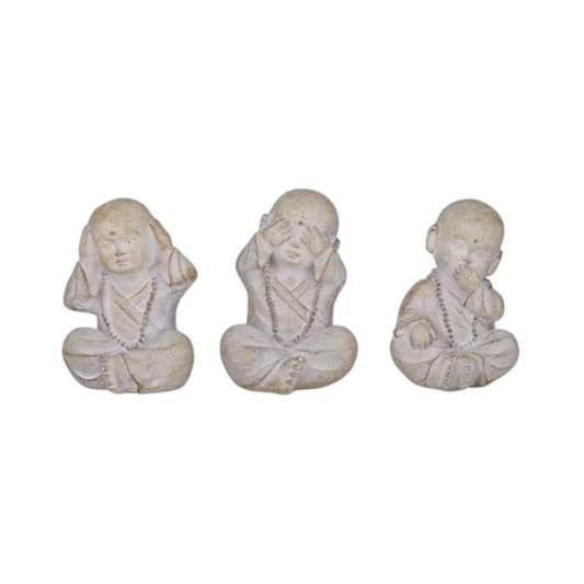 Shanti S/3 Resin Sculptures