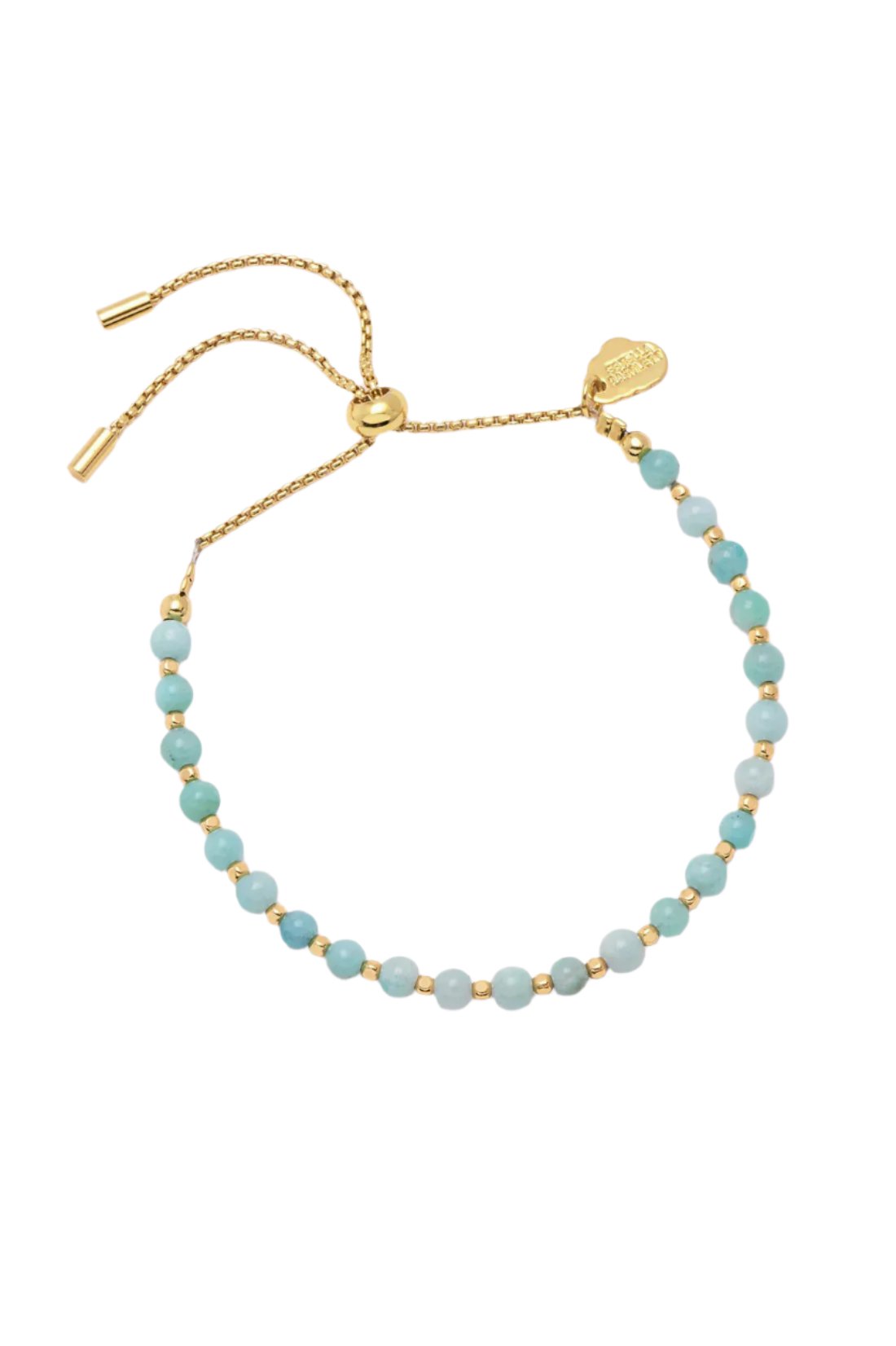 Amelia Bracelet - Amazonite - Gold Plated