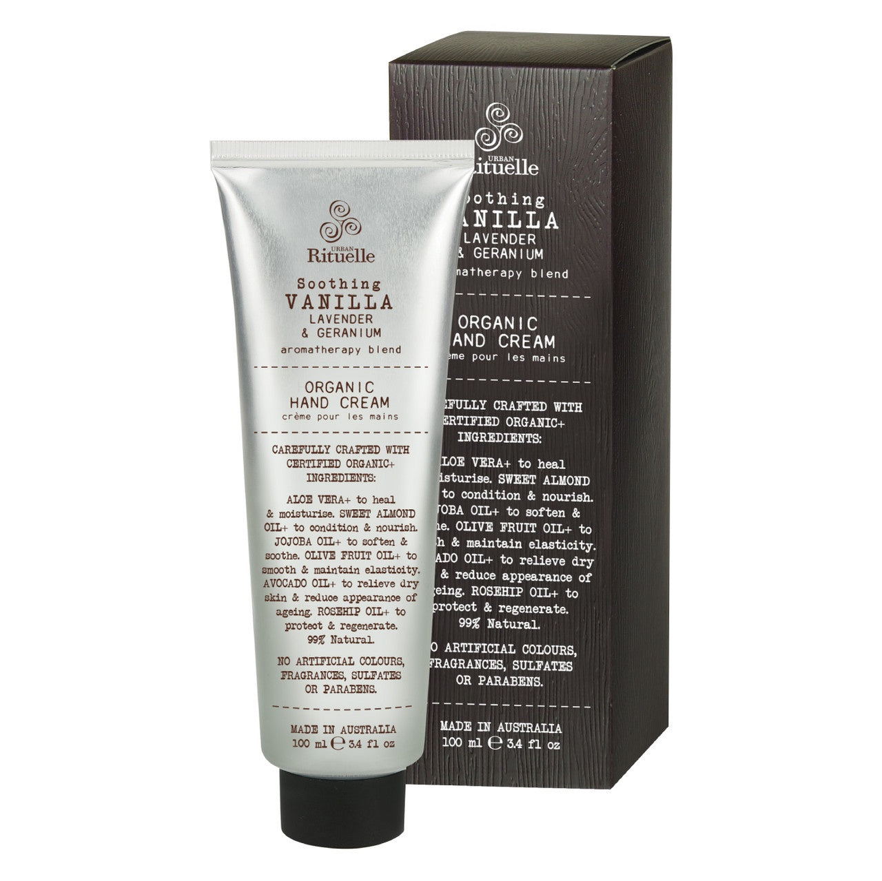 Soothing Vanilla Organic Hand Cream | 100ml