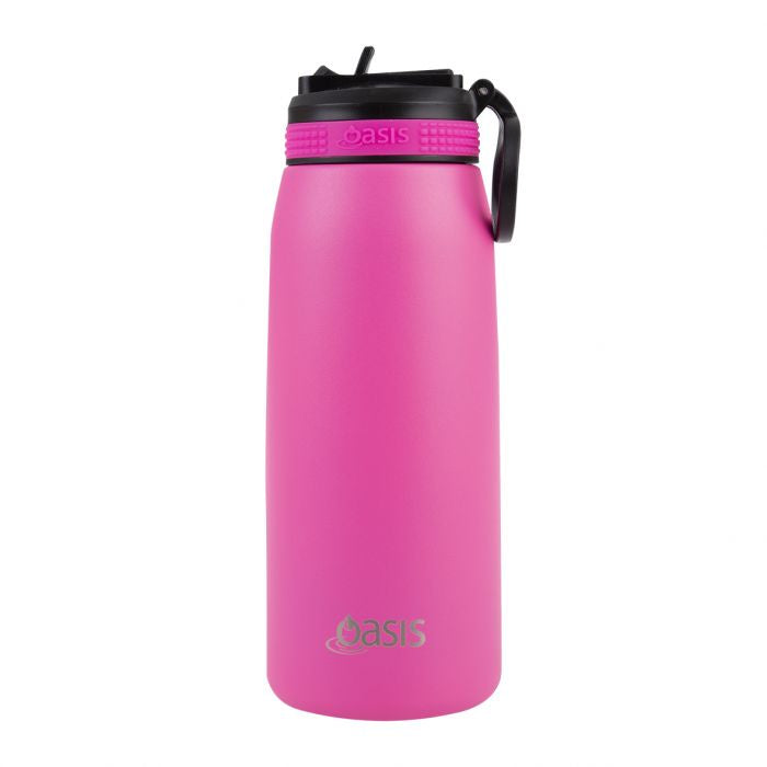 Oasis Insulated Sports Bottle w Sipper 780ml