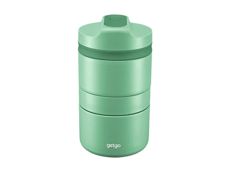 getgo Double Wall Insulated Food Container 500ML Sage Gift Boxed