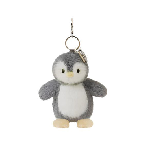 Iggy Penguin Bag Charm (Vegan Angora) 7"/ 18 cm