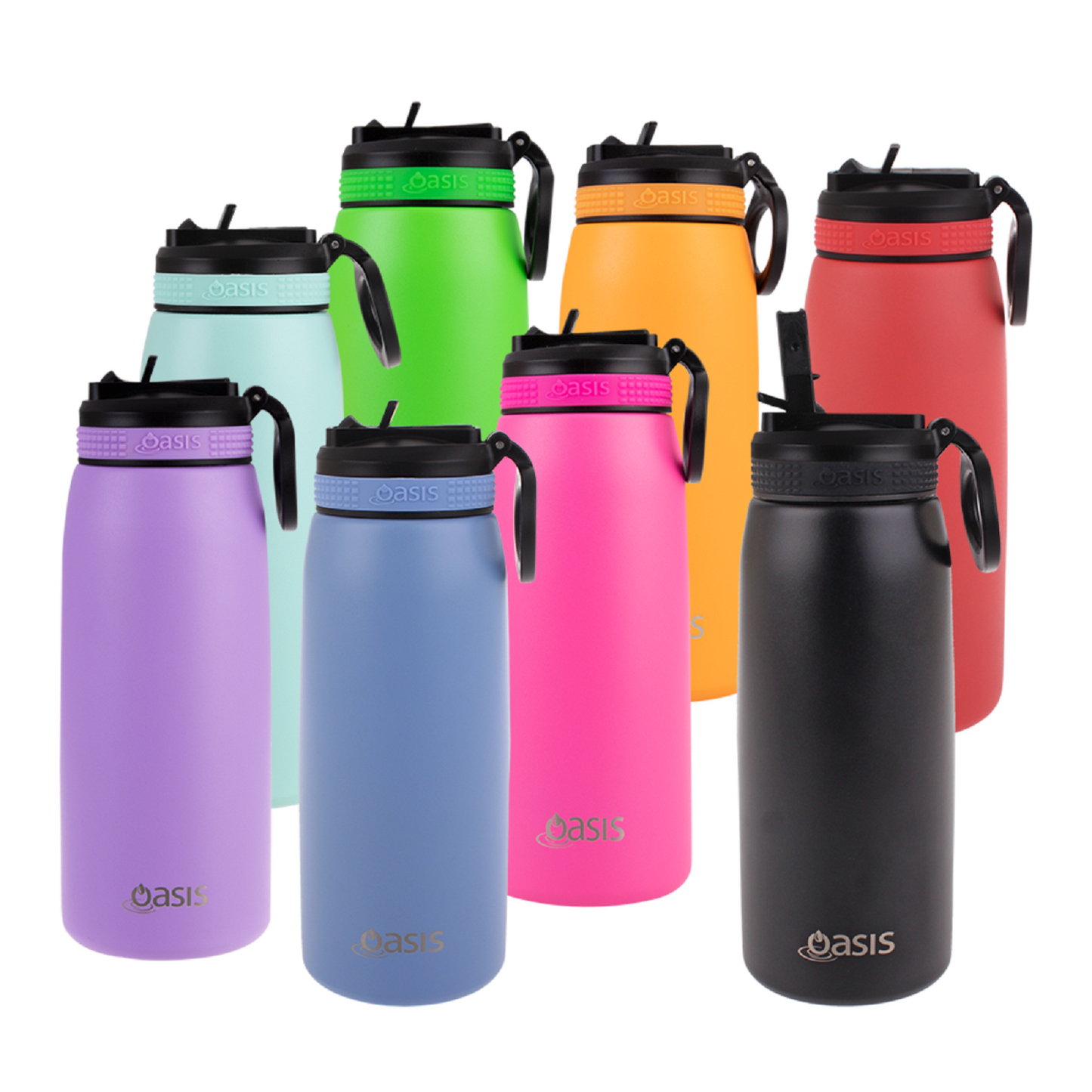 Oasis Insulated Sports Bottle w Sipper 780ml