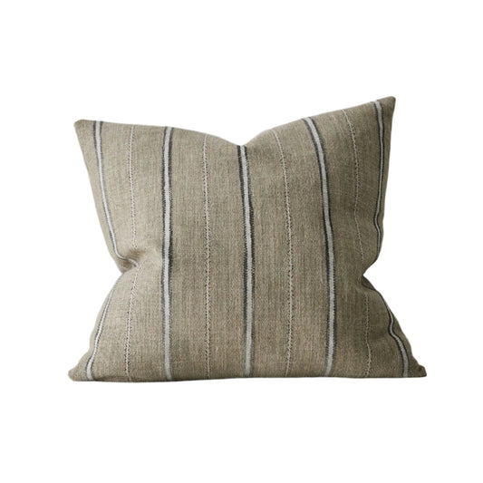 Isola Cushion - Fog - Feather Inner